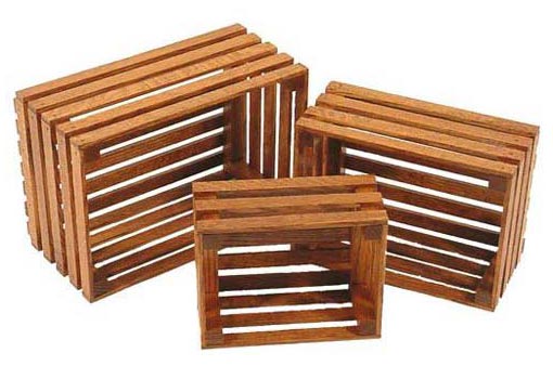 Pine Wood Crates